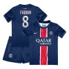 Conjunto (Camiseta+Pantalón Corto) Paris Saint-Germain Fabian Ruiz 8 Primera Equipación 2024-25 - Niño